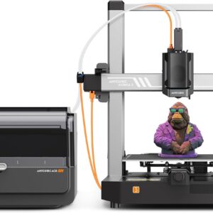 Anycubic Kobra 3 Combo, Multi Color 3D Printer with ACE Pro, Max 600mm/s High Speed, Intelligent Filament Drying Nozzle Clog Detection, 250 * 250 * 260mm Size