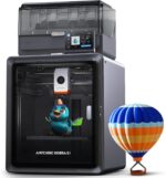 Anycubic Kobra S1 Combo Multicolor 3D Printer with Anycubic ACE PRO, 4 Multicolor, Drying and Printing at the Same Time, 600mm/s Fast Speed with 320℃ Hotend, Built-in Camera 44dB Quiet 250*250*250mm