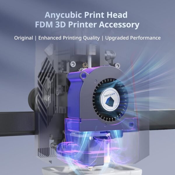 Anycubic Printhead Assembly 3D Printer Accessory, Simple Installation, Durable and Tough, Compatible with Anycubic Kobra 3、 Kobra 3 Combo 3D Printer - Image 2
