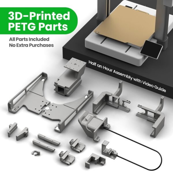 Automatic Build Plate Changer for Bambu Lab A1 and Combo 3D Printer| Auto-Swapping PEI Sheet System Unattended Hands-Free Batch Printing - Image 2