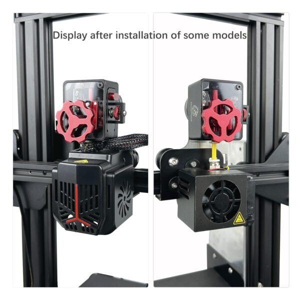 Black-Box V2.0 All Metal Direct Drive Feeding Extruder Kit Upgrade, Dual Gear Extruder and Extrusion Specific Motor for Ender 3/Ender 3 V2/Ender 3 neo/Ender 5/CR 10 3D Printers from ChowThink - Image 2