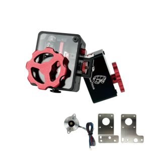 Black-Box V2.0 All Metal Direct Drive Feeding Extruder Kit Upgrade, Dual Gear Extruder and Extrusion Specific Motor for Ender 3/Ender 3 V2/Ender 3 neo/Ender 5/CR 10 3D Printers from ChowThink
