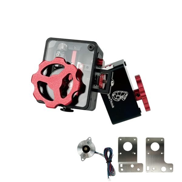 Black-Box V2.0 All Metal Direct Drive Feeding Extruder Kit Upgrade, Dual Gear Extruder and Extrusion Specific Motor for Ender 3/Ender 3 V2/Ender 3 neo/Ender 5/CR 10 3D Printers from ChowThink
