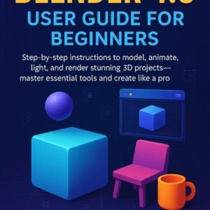 Blender 4.5 User Guide for Beginners: Step-by-step instructions to model, animate, light, and render stunning 3D projects—master essential tools and create like a pro (Graphics Tools Guide Book 4)