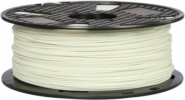 CC3D PLA Max Bone White PLA Filament 1.75 mm 1KG 3D Printer Filament 2.2LBS 3D Printing Material Stronger Pro Plus + Filament Ivory White Bone Color - Image 2
