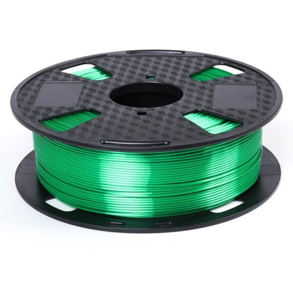 CC3D Silk Jade Green PLA Filament 1.75mm 1KG 3D Printer Filament Spool FDM 3D Printing Material Silky Shiny Metallic PLA Green Metal Glossy Filament - Image 2