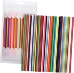 Cabilock Pen Filament Replacements 110pcs Assorted Colors 2.5mm Precision Safe Low-Temperature Multi Filament
