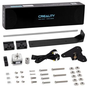 Creality 3D Printer Ender 3 Dual Z-axis Upgrade Kit with Lead Screw, Metal Power Supply Holder and Stepper Motor, 3D Printers Dual Screw Rod Upgrades Kit for Ender 3, Ender 3 Pro, Ender 3 V2