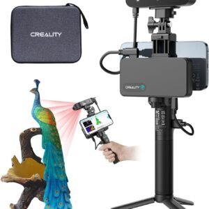 Creality 3D Scanner CR-Scan Ferret Pro for 3D Printing, Upgrade Handheld Scanner with Wireless Scanning Anti-Shake Tracking, Fast Full-Color Scan, 0.1mm Accuracy for iOS/Android Phone PC Win 10/11