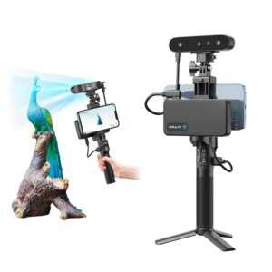 Creality CR-Scan Ferret Pro 3D Scanner for 3D Printing, Upgrade Wireless Handheld 3D Scanner with WiFi 6 Bridge, Anti-Shake Tracking, 30FPS Fast Full Color Scan, 0.1mm Accuracy for 3D Printer
