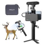 Creality CR-Scan Ferret Pro 3D Scanner for Printing, 0.1mm Accuracy & 60FPS Wireless Scanning with WiFi6/Anti-Shake, Full-Color Handheld Scanner Compatible with Win/Mac/iOS/Android