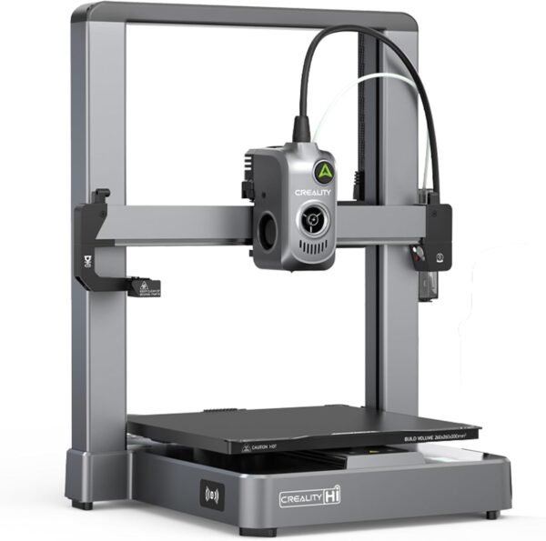 Creality HI 3D Printer Multi-Color 3D Printer (CFS not Include) 500mm/s High-Speed Performance, Smart Bed Calibration Anti-Clog Hotend,260x260x300mm Build Volume (10.2×10.2×11.8in)（A