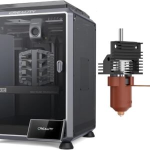 Creality K1C 3D Printer Bundle with ﻿K1/K1 Max/K1C Ceramic Heating Block Kit, All-Metal Integrated Design Kit for K1 Series 3D Printers