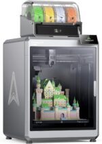 Creality K2 Plus Combo 3D Printer, Multi Color Printing with CFS Max 600mm/s Fast Printing,Dual AI Cameras, Full-auto Leveling, Ready-to-Use FDM 3D Printers, Large Build Volume 350x350x350mm