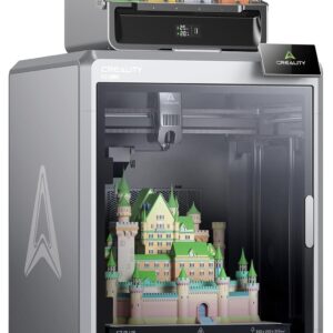 Creality K2 Plus Combo 3D Printer, Multicolor Printing with 16 Colors, 600mm/s High-Speed Printing, Dual AI Cameras for Monitoring, Full-Auto Leveling, Large Build Volume 350×350×350mm