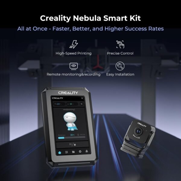 Creality Nebula Smart Kit, High-Speed Printing Nebula Pad with Nebula 3D Printer Camera 4.3 inch Touch Screen Remote Monitoring Time-Lapse Photography for Ender 3 V3 SE/Ender 3/Ender 3 Max Neo/V2/S1 - Image 2