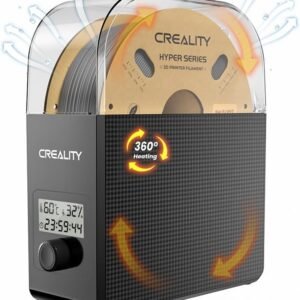 Creality Official Filament Dryer Box 2.0 with Fans, Upgraded 1KG 3D Printer Material Dehydrator Keep Materials Dry During Printing Storage Drier for PLA PETG ABS TPU Nylon