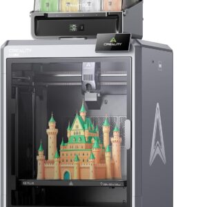 Creality Official K2 Plus Combo 3D Printer, Multi Color Printing with CFS 600mm/s High-Speed Full Auto-Leveling Dual Al Camera Next-Gen Direct Drive Extruder Build Volume 13.78x13.78x13.78 inch