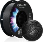 Creality TPU Filament Black, Flexible 3D Printer Filament 1.75mm for Airless Basketball, 95A Shore Hardness Good Layer Bonding Performance Dimensional Accuracy +/- 0.03 mm for Most FDM 3D Printers,1kg
