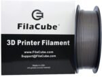 Dark/Deep Brown(Coffee/Chocolate) 1.75mm PLA 3D Printer Filament - 1kg FilaCube PLA 2 1.75 mm Plastic 3-D Printing Filament Supplies Pack 3D Pen Filament Refills [Made in USA] Plus Pro tan PLA+