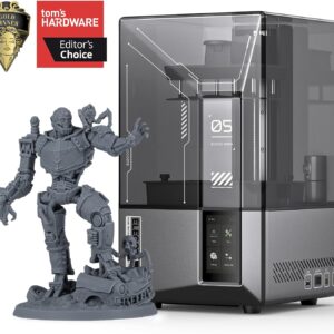 ELEGOO Mars 5 Ultra 9K MSLA Resin 3D Printer, Smart Mechanical Sensor, Fast Printing Up to 150mm/h, AI Camera, WiFi Cluster Printing, Automatic Leveling, Large Printing Size 6.04 * 3.06 * 6.49 inch