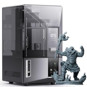 ELEGOO Mars 5 Ultra Resin 3D Printer with 7" 9K Mono LCD, 150mm/h High Speed Printing, Smart Automatic Leveling, Intelligent Detection, WiFi-Transfer, Printing Size of 6.04 x 3.06 x 6.49 inch