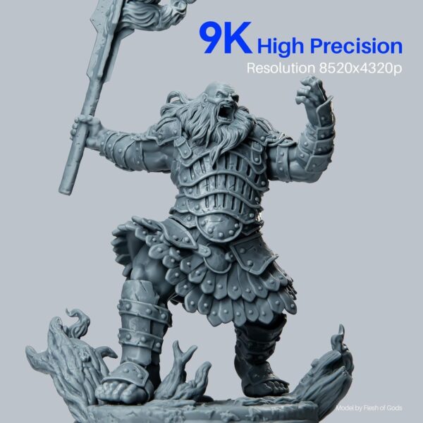 ELEGOO Mars 5 Ultra Resin 3D Printer with 7" 9K Mono LCD, 150mm/h High Speed Printing, Smart Automatic Leveling, Intelligent Detection, WiFi-Transfer, Printing Size of 6.04 x 3.06 x 6.49 inch - Image 2