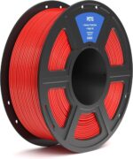 ELEGOO PETG Filament 1.75mm Red 1KG, 3D Printer Filament Dimensional Accuracy +/- 0.02 mm, 1kg Spool(2.2lbs) Fits for Most FDM 3D Printers