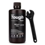 ELEGOO Tough Resin 3D Printer Resin with High Hardness, Low Viscosity, Low Shrinkage, Compatible with MSLA/LCD/DLP 3D Printers, Black 1000g