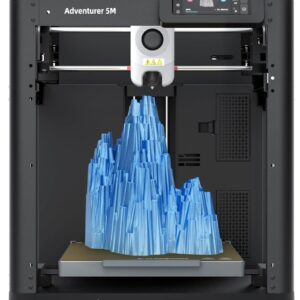 FLASHFORGE 3D Printer AD5M, CoreXY 600mm/s High-Speed Printer with 1-Click Auto Leveling, High-Temp Direct Drive Extruder, 3s Quick-Swap Nozzle, 220×220×220mm Build Volume