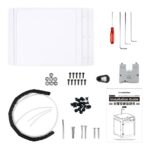FLASHFORGE Adventurer 5M 3D Printer Enclosure Kit, Noise Reduction and Odor-Free, DIY The Enclosure Unlock More Filaments Require High Temperature Like ABS, ASA