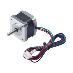 FYSETC 3D Printer Accessories - Small Stepper Motor Replacement Compatible with Tina2S: Y Axis 35-28mm/ 1.3 * 1.1 inch with Connecting Cable 23.2 inch Direct Drop in - Printing Part