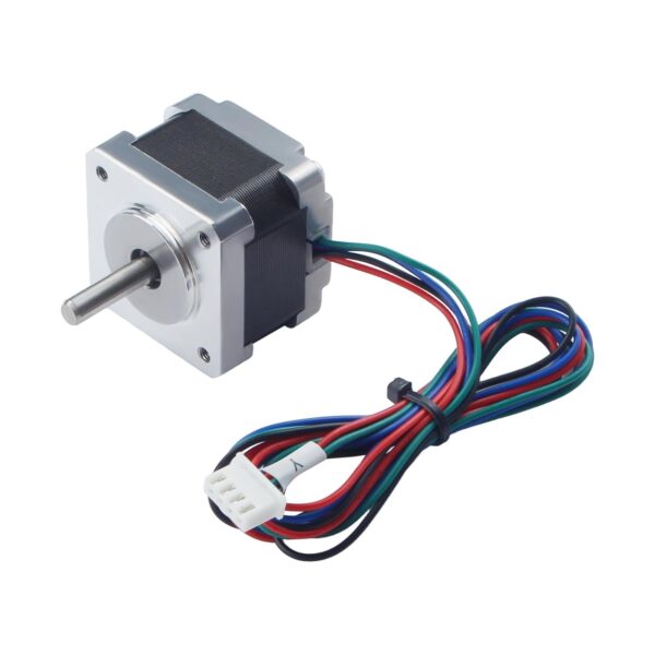 FYSETC 3D Printer Accessories - Small Stepper Motor Replacement Compatible with Tina2S: Y Axis 35-28mm/ 1.3 * 1.1 inch with Connecting Cable 23.2 inch Direct Drop in - Printing Part