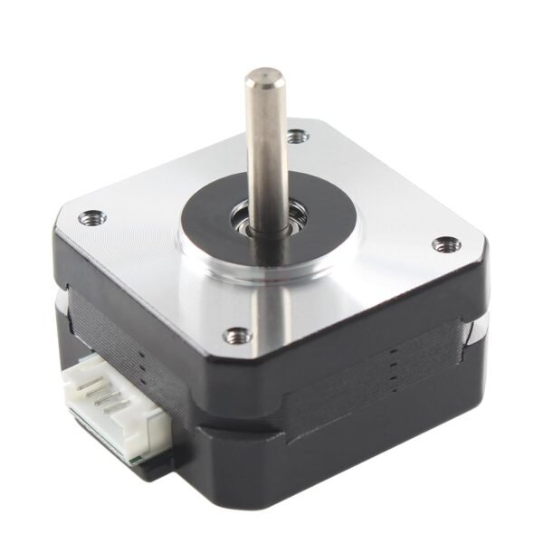 FYSETC 3D Printer Motor - Anycubi Kobrra Extruder Motor Replacement - E Axis Nema 17 Stepper : Small Bipolar 42 1.8deg 2 Phrase Shaft 22mm 1.0 A Hot End Part No Lead Wire - Pack of 1