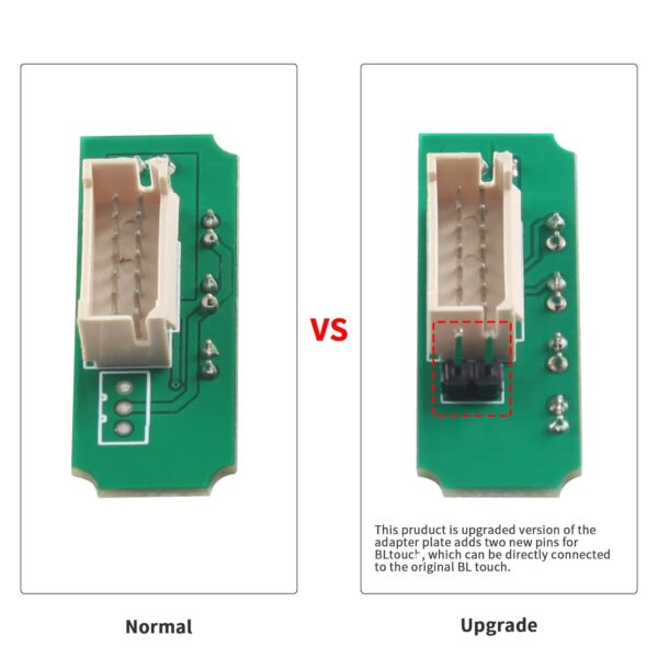 FYSETC Anycubi Hot End Replacement Part - MegaS Pro Extruder Transfer PCB Board with BL Touch Jack - 3D Printer J-Head Hotend Accessory: Easy Install Printhead Module for Auto Bed Leveling Sensor - Image 2