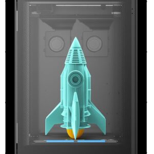 Flashforge Guider 3 Ultra Professional Level 3D Printer, 500mm/s High Speed Dual Extruder 3D Printer with Auto Leveling, Quick Release Nozzle, Filament Drying Chamber, Print Size 330 * 330 * 600mm