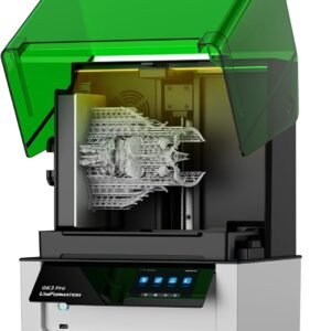 GK3 Pro Resin 3D Printer 16K 9.6-Inch High-Transmittance Screen with 385 COB Light Source Smart Auto-Detected Heating System & Auto Feeding System App Control 211 x 118 x H240mm Build Volume