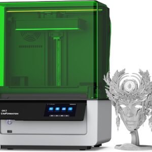GK3(T) 16K High-Resolution Resin 3D Printer, 9.6-Inch,15120×6230 LCD, Remote Monitoring, Plug & Play, Auto Resin Heating, Ideal for Detailed Models (GK3(T))