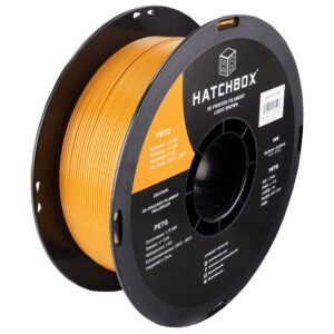 HATCHBOX 1.75mm Light Brown PETG 3D Printer Filament, 1 KG Spool, Dimensional Accuracy +/- 0.03 mm, 3D Printing Filament