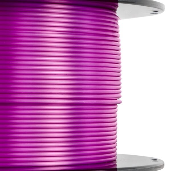 HATCHBOX Metallic Finish PLA 3D Printer Filament, Dimensional Accuracy +/- 0.03 mm, 1 kg Spool, 1.75 mm, Purple - Image 2