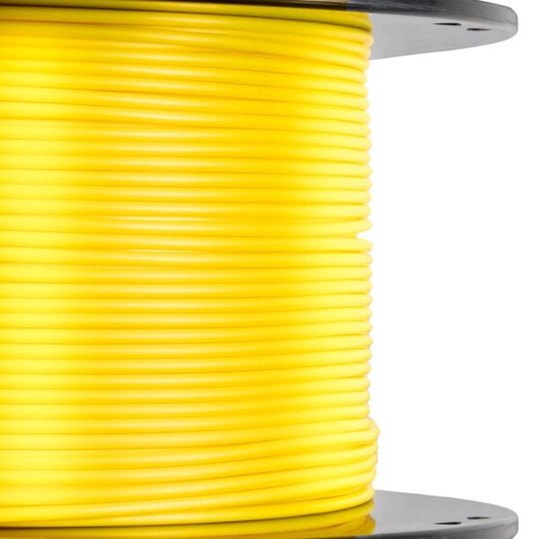 HATCHBOX Metallic Finish PLA 3D Printer Filament, Dimensional Accuracy +/- 0.03 mm, 1 kg Spool, 1.75 mm, Yellow - Image 2
