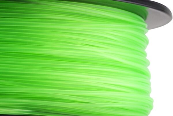 HATCHBOX PLA 3D Printer Filament, Dimensional Accuracy +/- 0.03 mm, 1 kg Spool, 1.75 mm, Transparent Green - Image 2