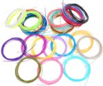 High Purity 3D Pen Filament 1.75mm Printer Filament 30 Rolls ABS for 3 Projects