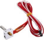 Hilitand Hot End Kit, Assembled Extruder Hot End Set 0.4mm Nozzle 3D Printer Extruder Parts Accessories