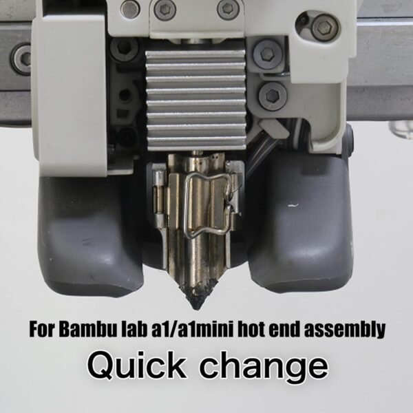 Hotend Heating Assembly for Bambu Lab A1/A1 Mini 3D Printer Hotend Heating Component Mounting Accessories,Contains Thermistor, Ceramic Heater, Base,Clip,Quick-Change Kit - Image 2