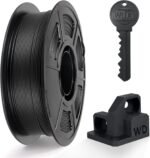 IEMAI PETG Carbon Fiber Filament 1.75mm, Matte Black PETG-CF, Heat-Resistant, High Strength & Rigidity 3D Printer Filament, 1kg Spool Designed for Complex Models and Functional Parts