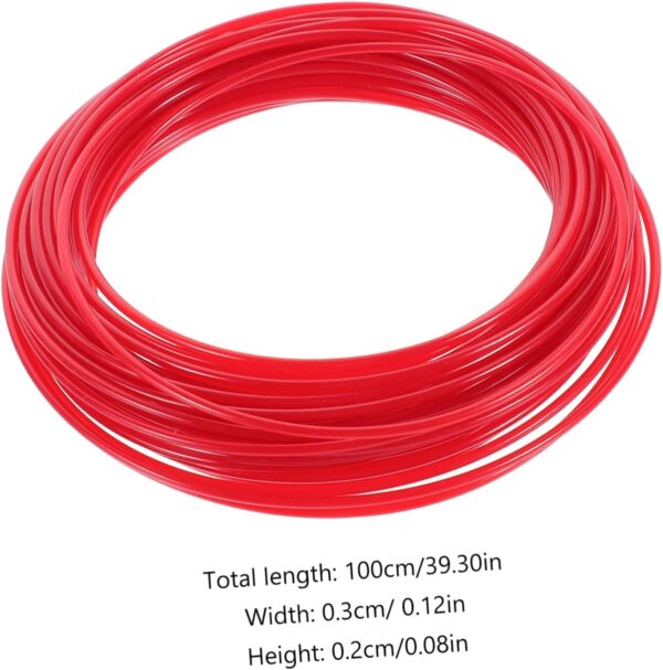 IMIKEYA 10m 3D Pen Filament Refills 1.75mm Abs 3D Printing Materials Random 3D Pen Consumables for Paper to Real Life - Image 2