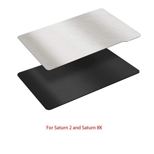 KOYOFEI Resin 3D Printer Flex Building Plate for Saturn 2/3, Spring Steel Flexible Plate and Magnetic Base Platform for Saturn 3, Saturn 3 Ultra, Saturn 2 and Saturn 8K 224x129mm - Image 2
