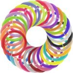 MECCANIXITY 30 Pcs 3D Pen Filament, 1.75mm Dia 16.4ft Length PLA 3D Printing Pen Filament Refills for 1.75mm 3D Printing Pen, 30 Colors