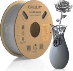 Official Creality Hyper ABS Filament 1.75mm, 3D Printer Filament for High Temperature Resistance, 1kg(2.2lb)/Spool, Dimensional Accuracy ± 0.05 mm, Fits for Most 3D Printers (Gray)